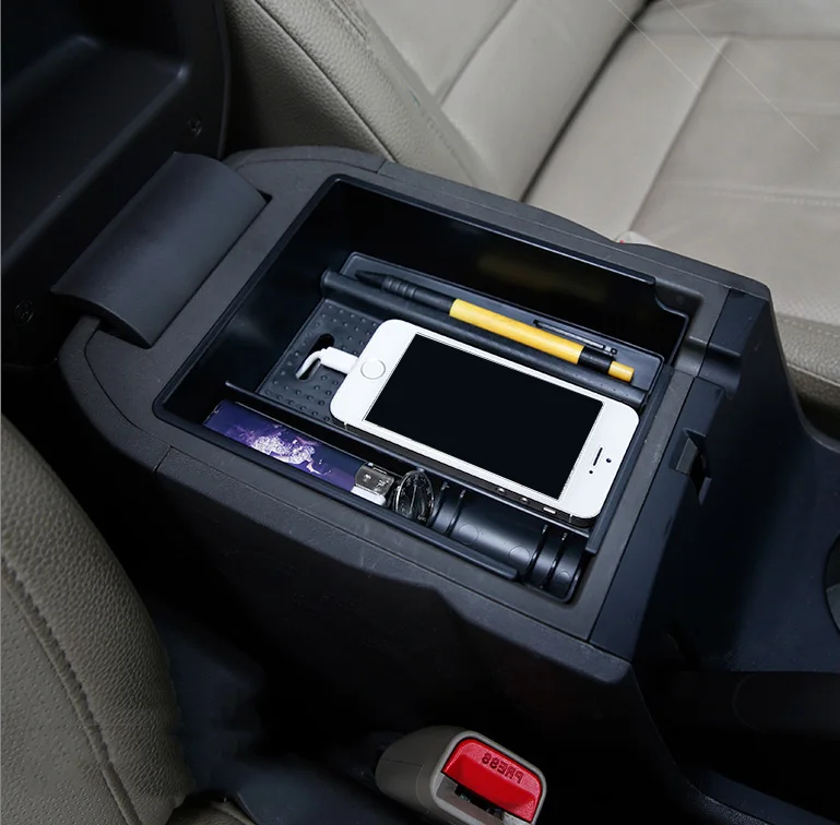 Ящик для хранения подлокотников Hyundai Ix35 2011 2014 2015 контейнер поддон центральной