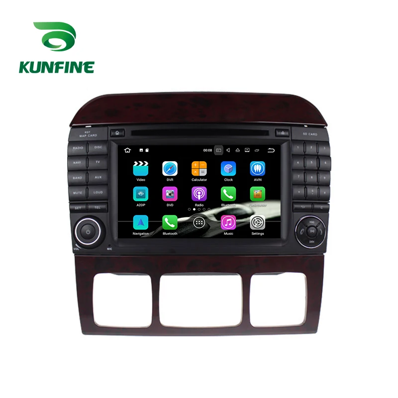 Android Car DVD GPS Navigation Multimedia Player Car Stereo For BENZ S-(1998-2005)...8.0 Radio Headunit  (4)