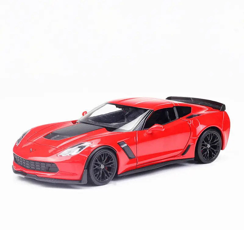 

Welly 1:24 2015 Corvette Z06 Diecast Model Sports Racing Car Vehicle NEW IN BOX