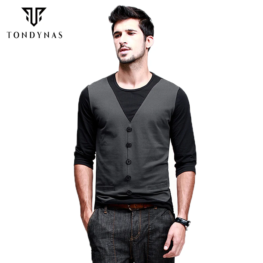 2 in 1 shirt mens Clearance