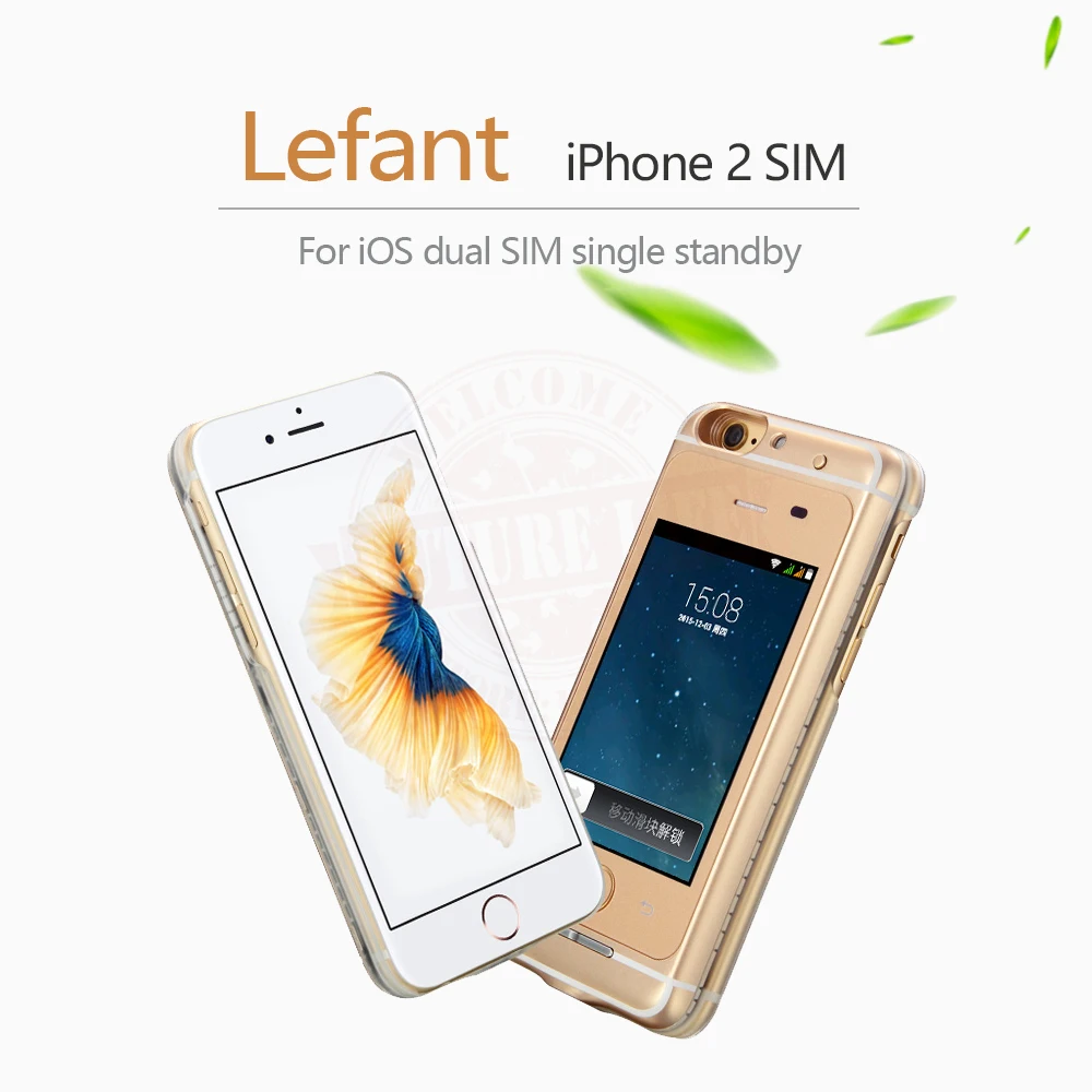 2018 Новые смарт чехлы для iPhone 6/6 plus 3 SIM в режиме ожидания с системой Android TF Solt