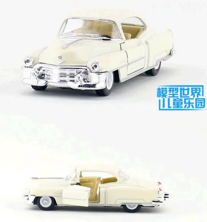 Высокая имитация 1:43 Cadillac 1953, литые модели автомобилей, металлические подарочные игрушки, двухдверная машина