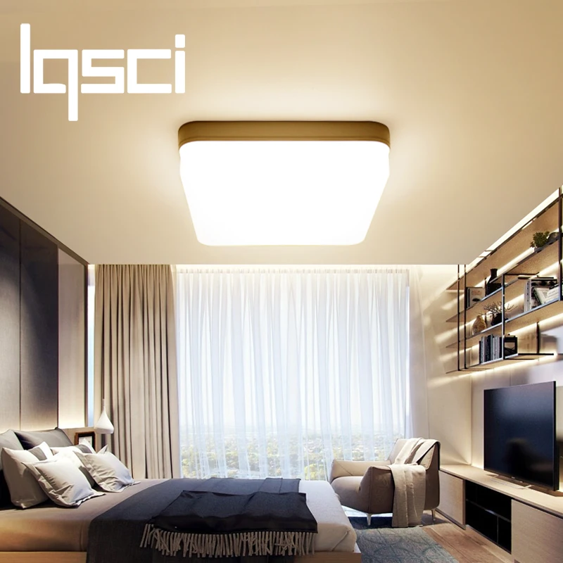 

LQSCI Square / Circular ceiling light AC 85-265V led lamp 18W 24W 36W 48W LED Panel Light Surface Mounted LED lamps and lanterns