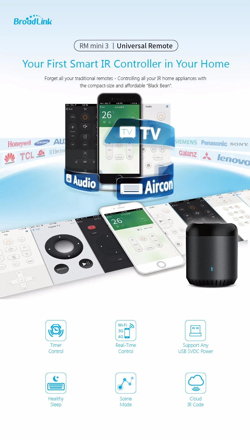 Controle remoto inteligente