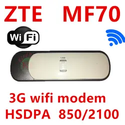 Zte 3g модем беспроводной mf70 hspa модем 3 г sim-карты wifi usb dongle Wi-Fi dongle интерфейсом usb pk huawei e8231 e355