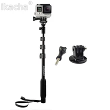 Yunteng 188 Монопод Селфи Палка Алюминиевого Сплава Телескопический Шест Для Xiaomi yi GoPro Hero 2 3 3 + 4 Sj4000 Sj5000 Sj6000 Камера