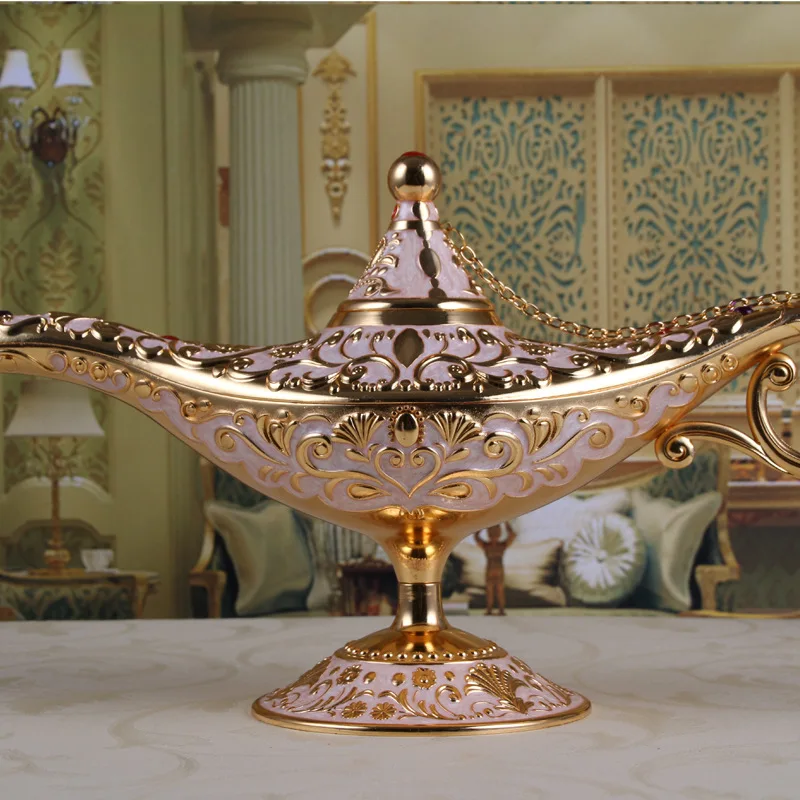 Лампа Aladdin размеров XL винтажное украшение для дома металлическое художественное
