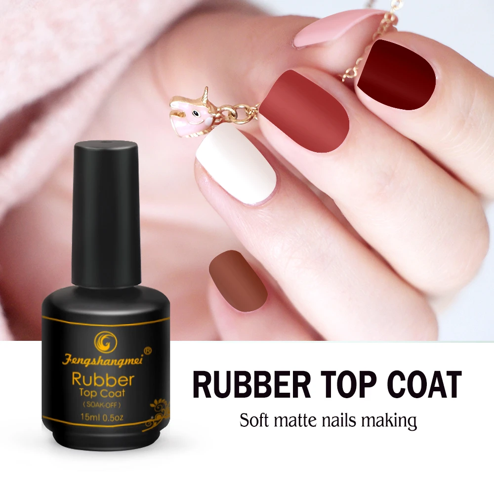 De andere dag Ga op pad caravan Fengshangmei Matte Nail Polish Top Coat Matt Finish Gel Long Lasting Led UV  Matte Velvet Top Lacquer Varnishes 15ml|matt lacquer|matte finishtop coat -  AliExpress