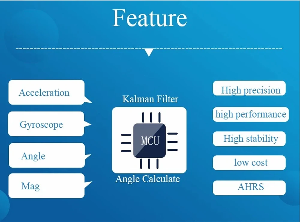 WitMotion WT901BLECL BLE 5,0 низкое потребление 3 осевой акселерометр+ гироскоп+ магнитометр MPU9250 для IOS/Android, диапазон 50 метров