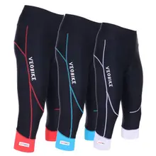 1 шт. женские 3/4 три четверти леггинсы шорты с подкладкой трико, капри брюки