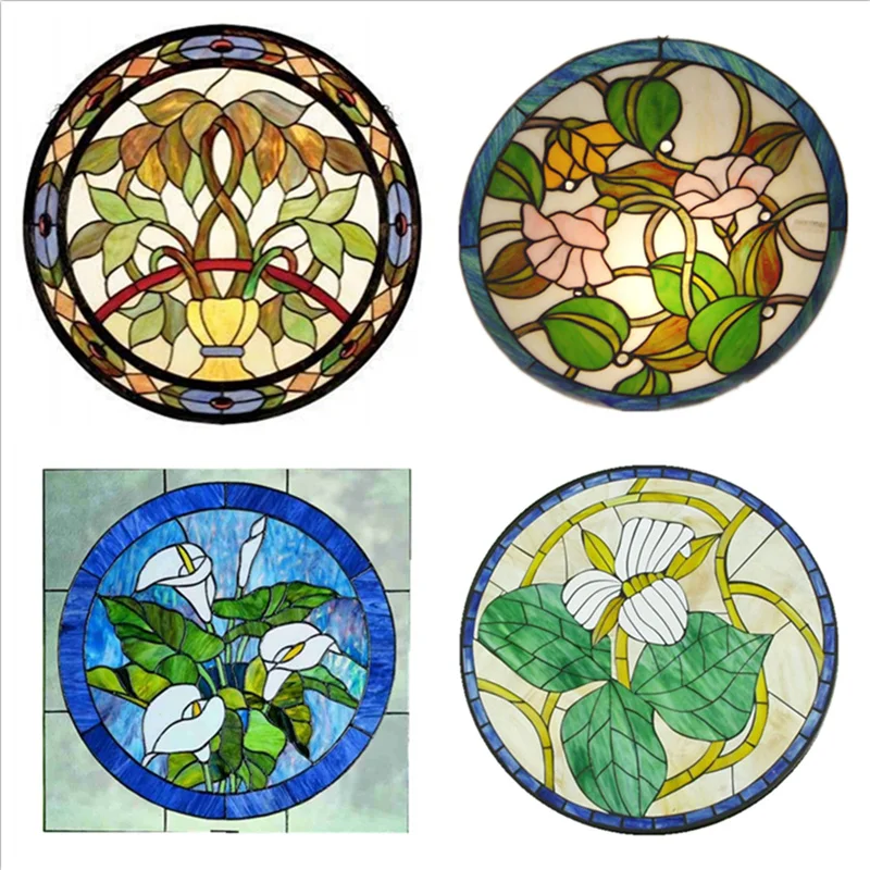 Tiffany Europ style glass by soldering process which used in Home decoration wall hanging as well decorati window panel | Дом и сад
