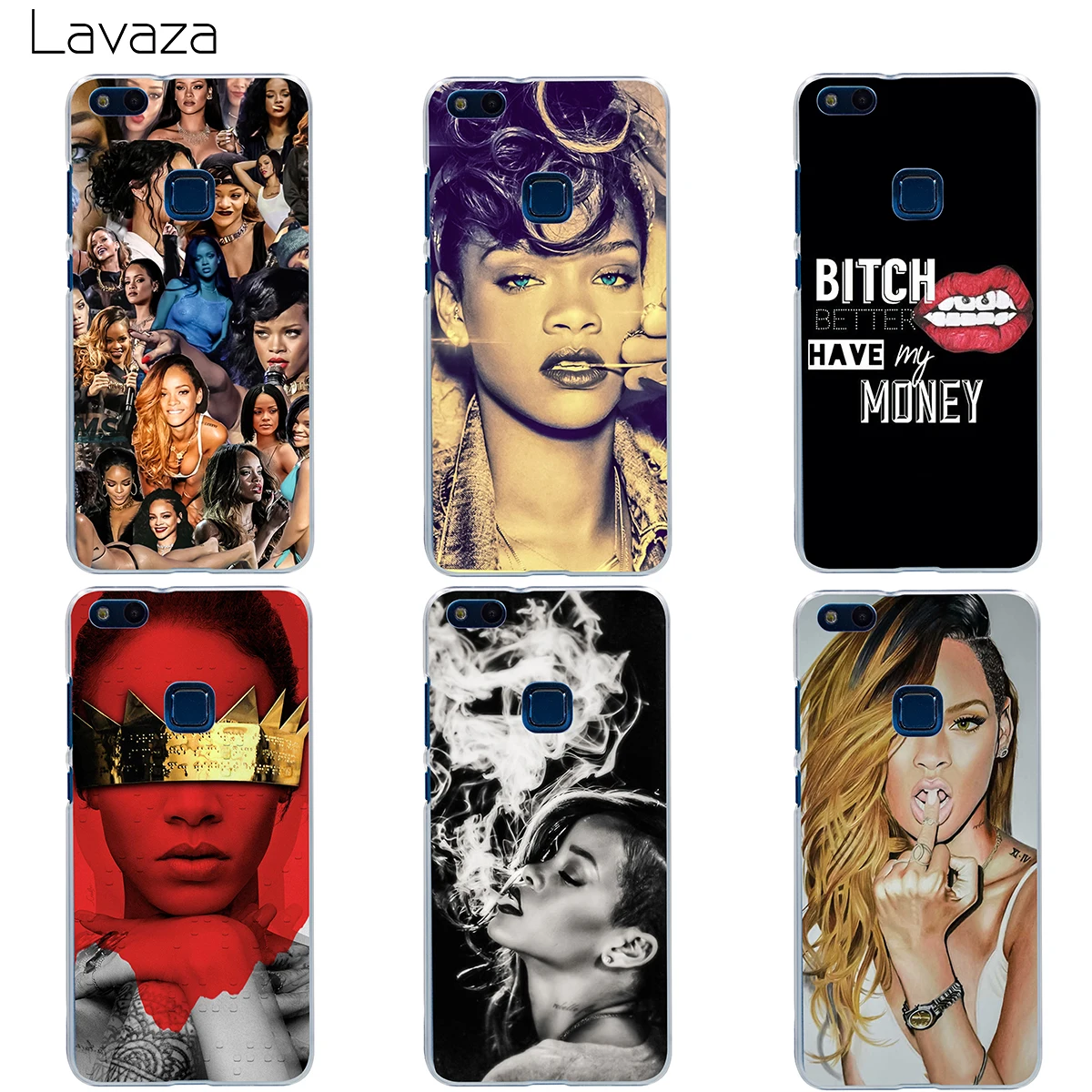 Lavaza Drake Rihanna Lil Peep Cartoon Animal Dog Pig Rabbit Case for Huawei Mate 10 P8 P9 P10 Lite Pro Mini 2017