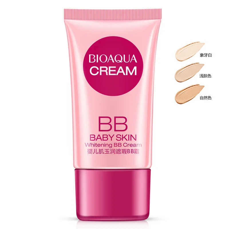 BIOAQUA Baby Skin BB крем основа для лица макияж Уход Макияж отбеливающий консилер увлажняющие жидкие отбеливающие косметические средства для основы