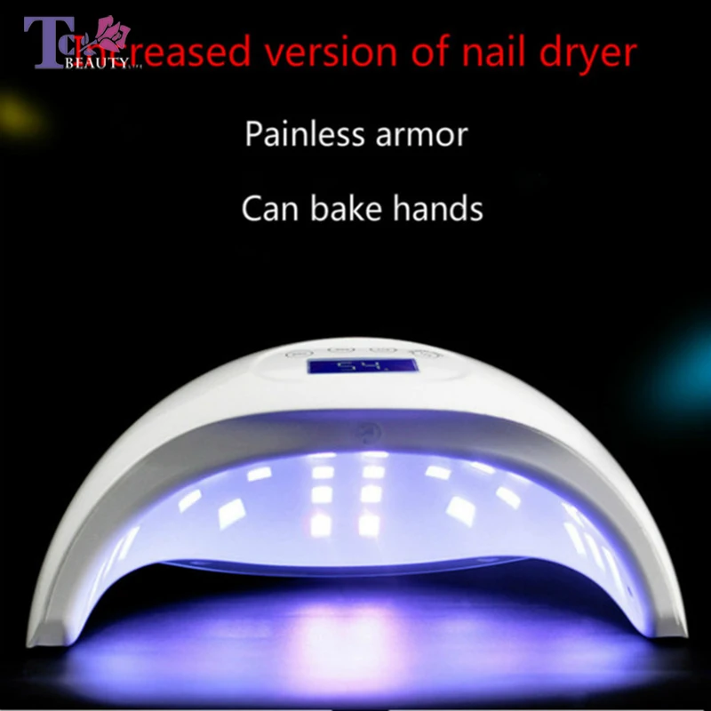 

Nail Dryer Led Nail Lamp Sun5plus Increase Models Intelligent Induction Phototherapy Machine 48w Nail Polish Glue Baking Lamp