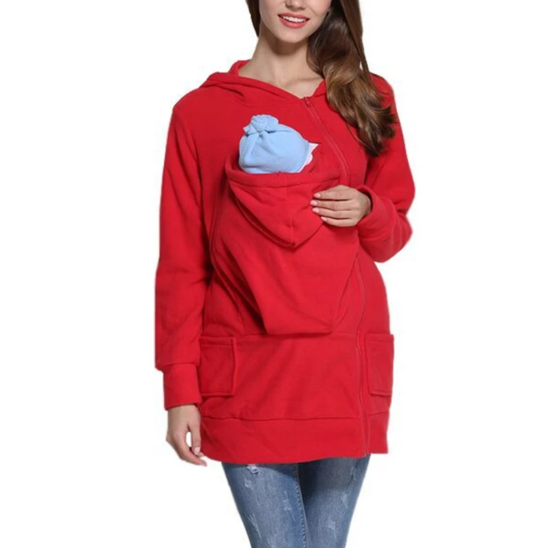 red hoodie