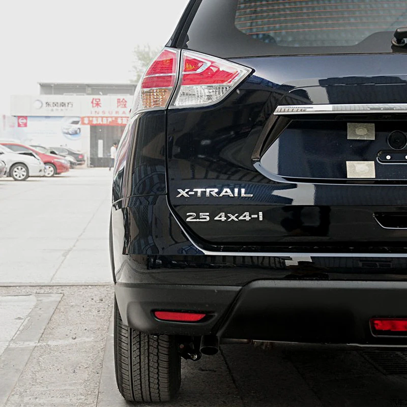Авто металлический Стайлинг задний стикер украшение для Nissan X Trail Xterra Qashqai Sylphy