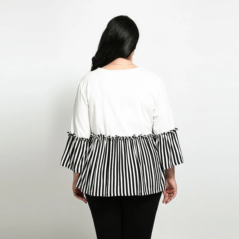 Rosybeat женские летние топы Плюс Размер Женская одежда 4xl 5xl 6xl женская футболка с