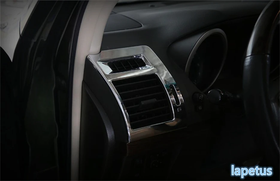 

Lapetus Dashboard Air Conditioning Outlet Vent Decoration Frame Cover Trim Fit For Toyota Land Cruiser Prado FJ150 2018 2019 ABS