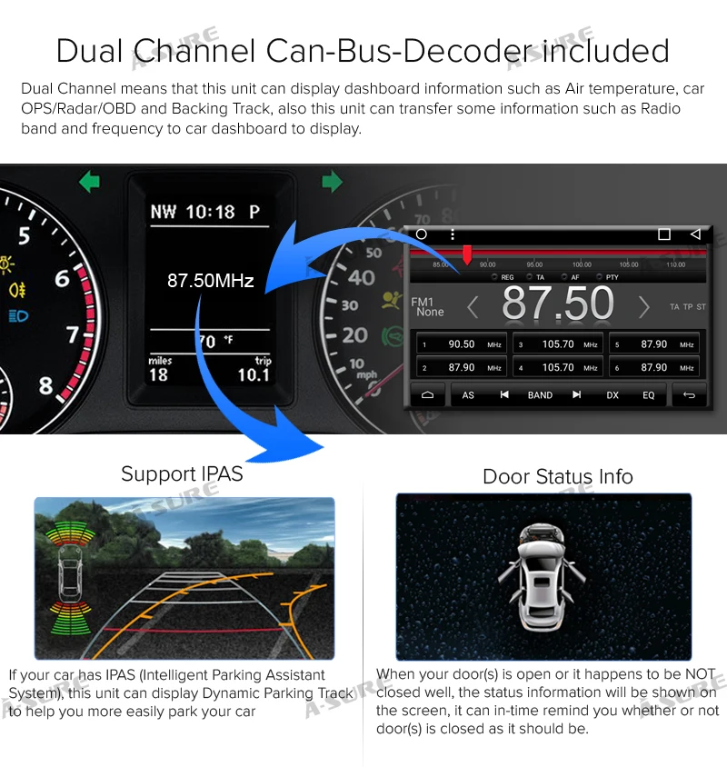 Top A-Sure 2 Din Android Auto Radio Car DVD Player Navigation GPS for VW Golf mk6 5 Polo Jetta Tiguan Passat B6 5 cc skoda octavia 20 Top A-Sure 2 Din Android Auto Radio Car DVD Player Navigation GPS for VW Golf mk6 5 Polo Jetta Tiguan Passat B6 5 cc skoda octavia 20