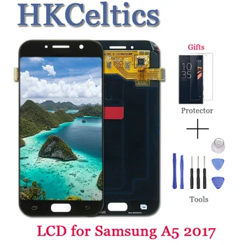 

A520f lcd For Samsung Galaxy A5 2017 LCD A520 SM-A520F LCD Display Digitizer Touch Screen For samsung a5 2017 Display lcd