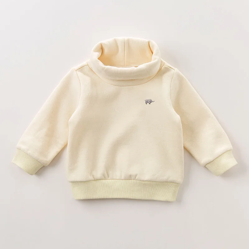 DB5910 dave bella/милые Осенние Топы для малышей унисекс, для мальчиков и девочек, футболка для малышей, Детская футболка высокого качества