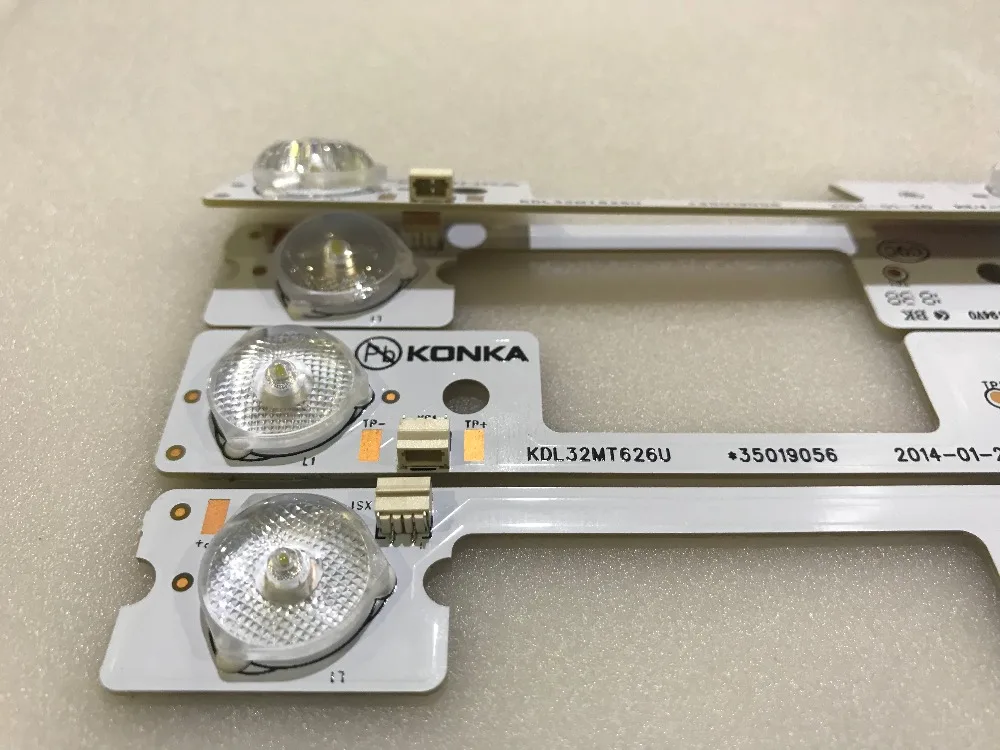 

40PCS 6V*(20*4LEDs+20*3LEDs) New LED Strip For Konka KDL32MT626U 35019055 35019056