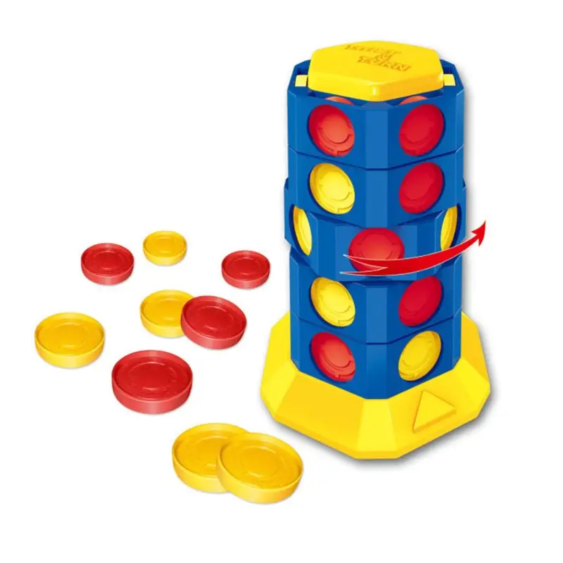 Новая трехмерная Шахматная игрушка для четырех сыновей вращающаяся детская обучающая настольная игрушка