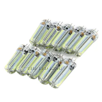 

10pcs/lot 15W 96LED G4 LED Lamp DC 12V SMD 3014 White/Warm White Light 360 Degree Angle