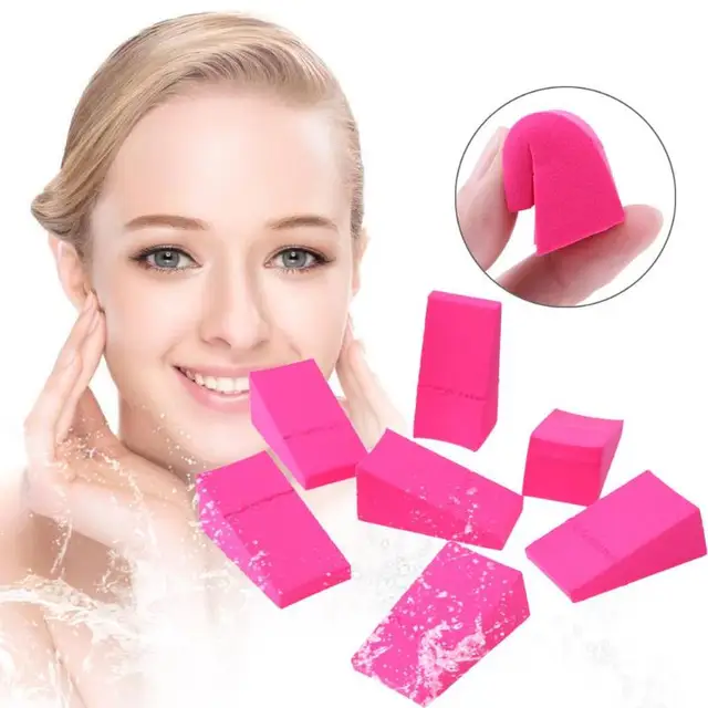 24Pcs Triangle Face Makeup Sponge Set Foundation Concealer Cream Liquid
