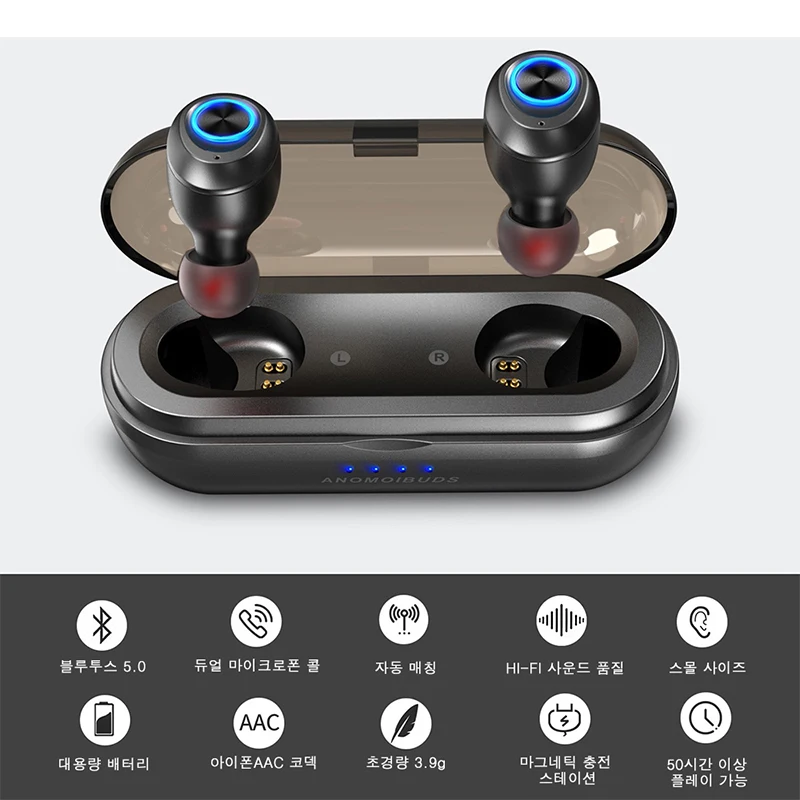 Anomoibuds IP010 X PRO TWS беспроводные наушники Bluetooth наушники гарнитура глубокий бас стерео звук спортивные наушники для samsung iPhone
