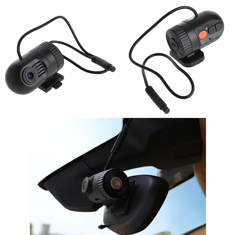 Novatek Car Mini Detector HD 720P 30FPS With 140 Degree Wide Angle Lens Car Camera car Driving Video Recorder Portable DVR