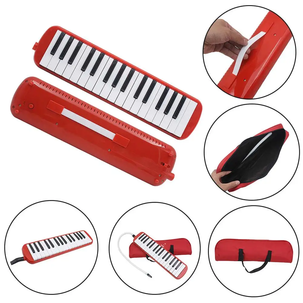 

32 Piano Keys Melodica Musical Instrument for Music Lovers Beginners Gift with Carrying Bag DX88