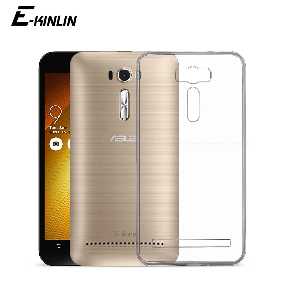

Clear Silicone Case For Asus ZenFone 2 Laser Deluxe ZE601KL ZE500CL ZE551ML ZE500KL ZE550ML ZE550KL ZE551KL Back Soft TPU Cover