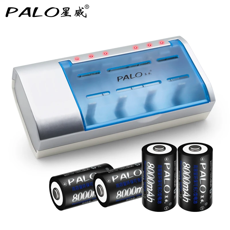 Multifunction Smart Battery Charger For Nimh Nicd AA AAA SC C D 9V Rechargeable Batteries