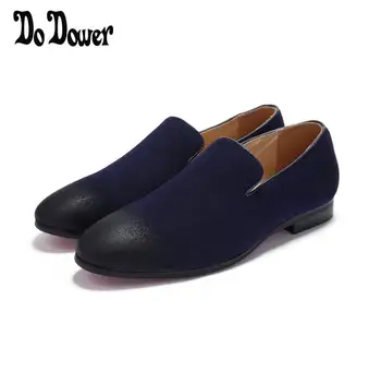 

Fashion Suede PU Leather British Style Men Shoes Male Boat Loafers Slip on Men Driving Flats Men loafers for man AXX754