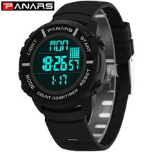 50m Luxury Brand Mens Sports Digital Watches Outdoor LED Military Watch Men Fashion Casual Electronics Wristwatches Relojes