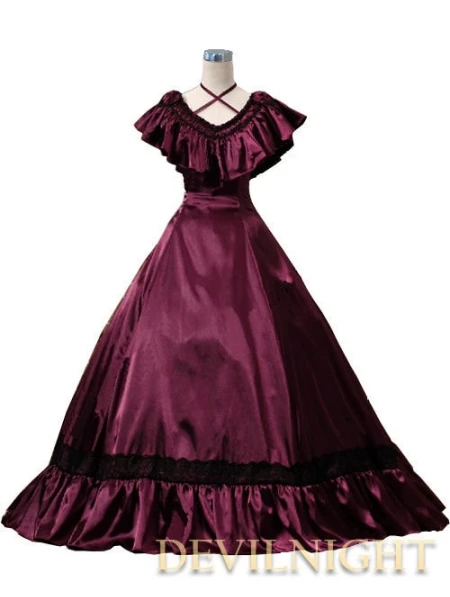 Victorian Style Evening Dresses Cheap 