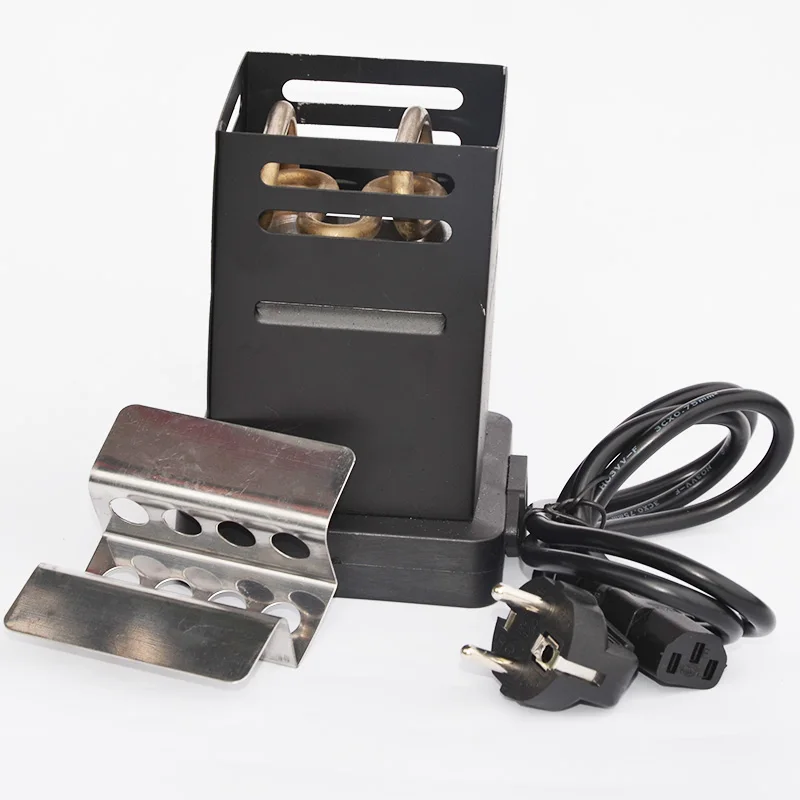 Coal burner hookah accessories Black Shisha Hookah Charcoal Stove Heater Coal Burner Hot Plate Chicha Narguile Accessories EU Plug 220v/50v 600w
