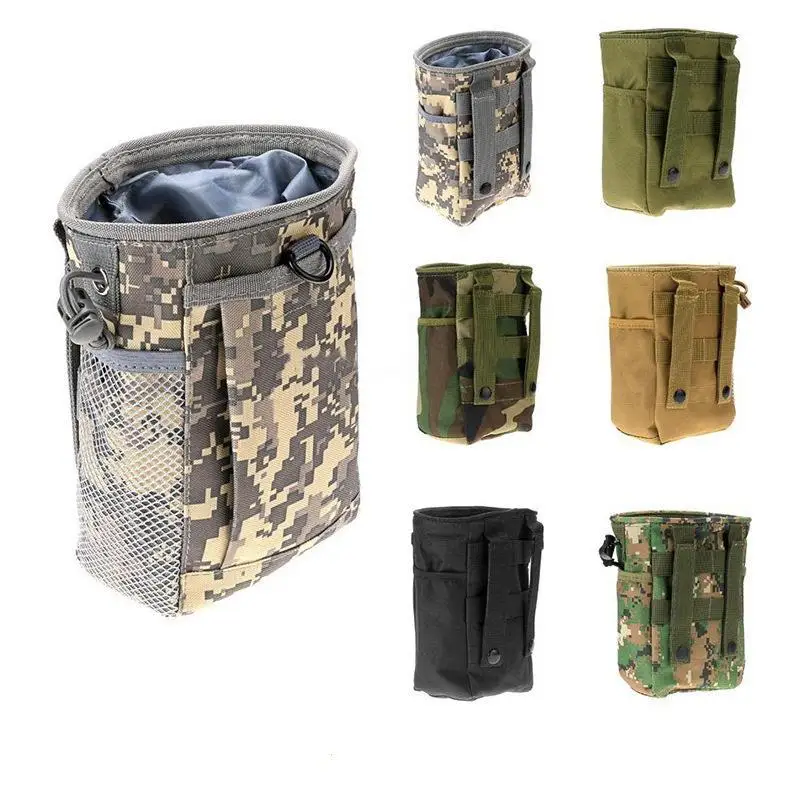 

Military Magazine Utility Drop Dump Pouch airsoft Molle Gun Ammo Bag Heavy Duty