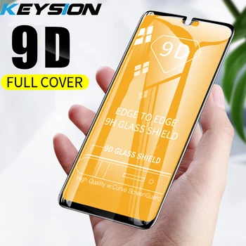 

KEYSION 9D Curved Tempered Glass for Samsung Galaxy A30 A50 A70 Screen Protector for Samsung M10 M20 M30 Protective Glass Film