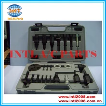 Авто/C Компрессор сцепления центром Съемник установки Комплект Делюкс сцепления Концентратор Съемник/установщик Комплект AC Компрессор сцепления установщик