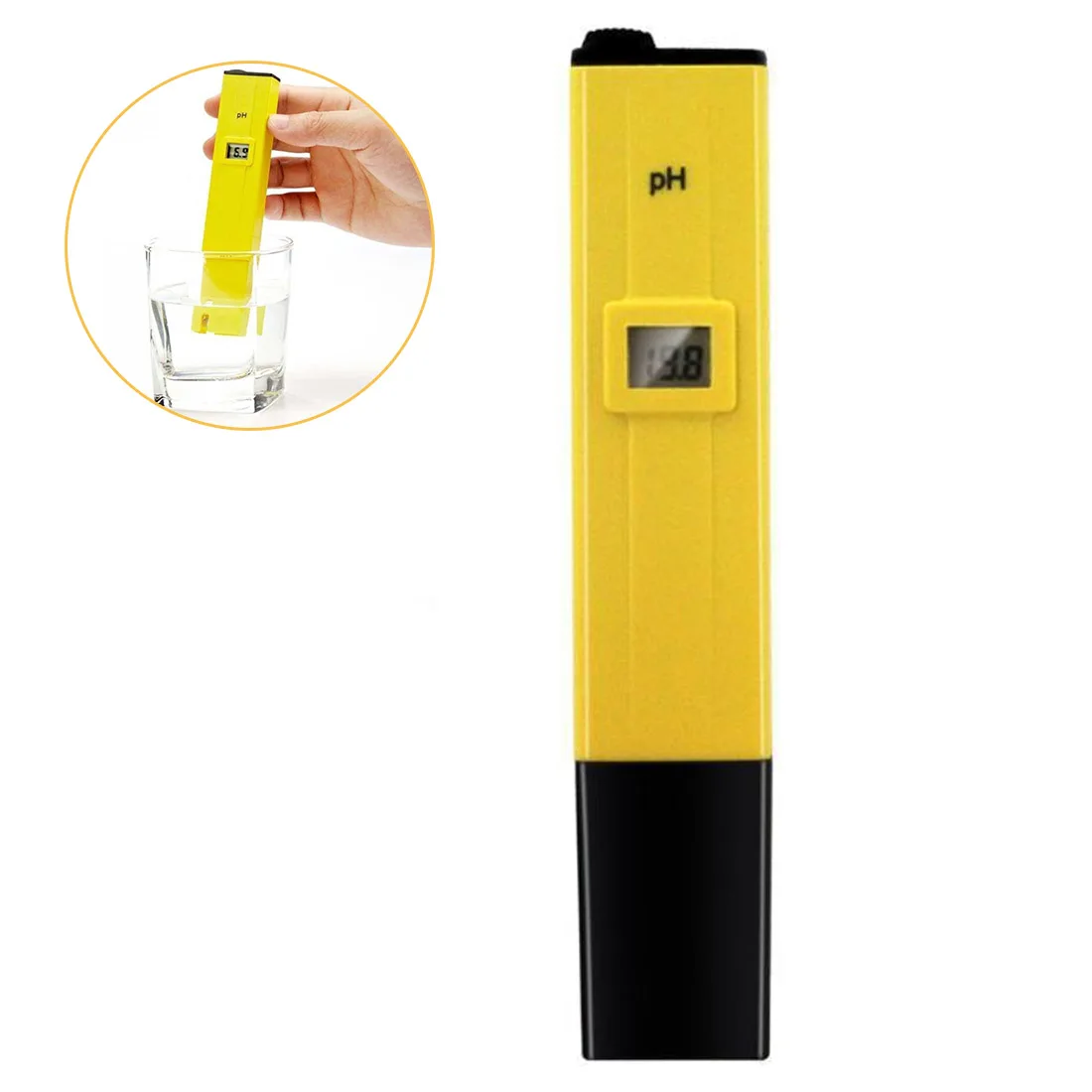 Portable Digital PH Meter Tester Accurate LCD Value Test Pen For Aquarium Pool Laboratory | Инструменты