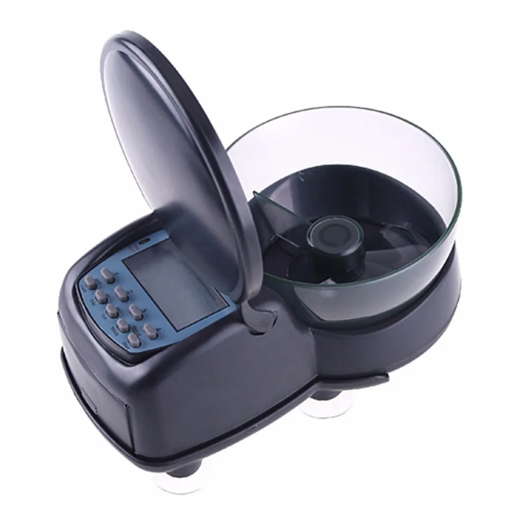 Automatic-Fish-Feeder-Black-High-Quality-Mini-Digital-Aquarium-Tank-Fish-Food-Feeder-Timer-Quick-Settings