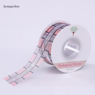 Kewgarden клетчатые аксессуары для рукоделия банты волос атласные ленты 1 5 дюйма 38 мм