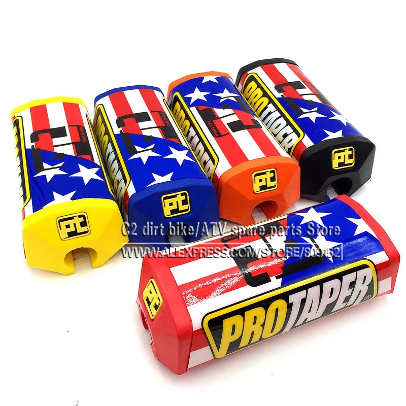 

Dirt Pit Bike Motocross handlebar pads PRO TAPER Square 2.0 Fat Bar Pad for 1-1/8" bars Free Shipping