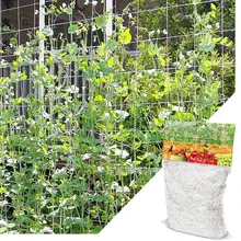 Садовый Забор, полиэфирная сетка для восхождения растений, поддерживающая лозу, альпинистская рама, садовая сетка, ограда из растений, сетка для растительных растений, трельяж