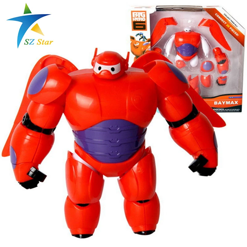 を変換する組み立てる海兵隊ロボット Baymax映画ビッグ ヒーロー 6 Baymax アクション フィギュア おもちゃ子供マックス組み立てる脂肪バルーン男人形 Figure Toy Action Figure Toysbig Hero 6 Aliexpress