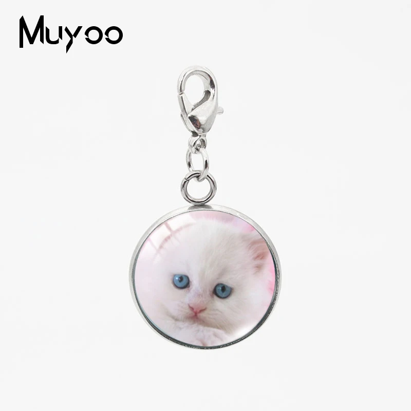 Милый котенок милые кошки детские ювелирные изделия ручной работы круглые