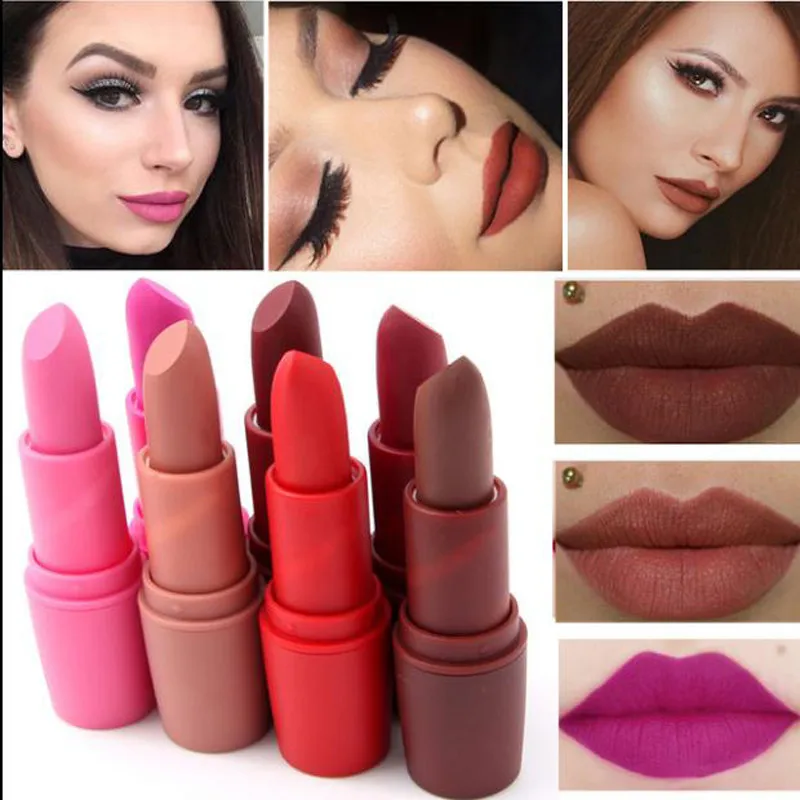 

lipstick waterproof makeup easy to wear lipstick waterproof set Lipstick Moisturizer Smooth Lips Stick Y044