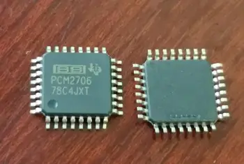 

5pcs/lot PCM2706 PCM2706PJT QFP